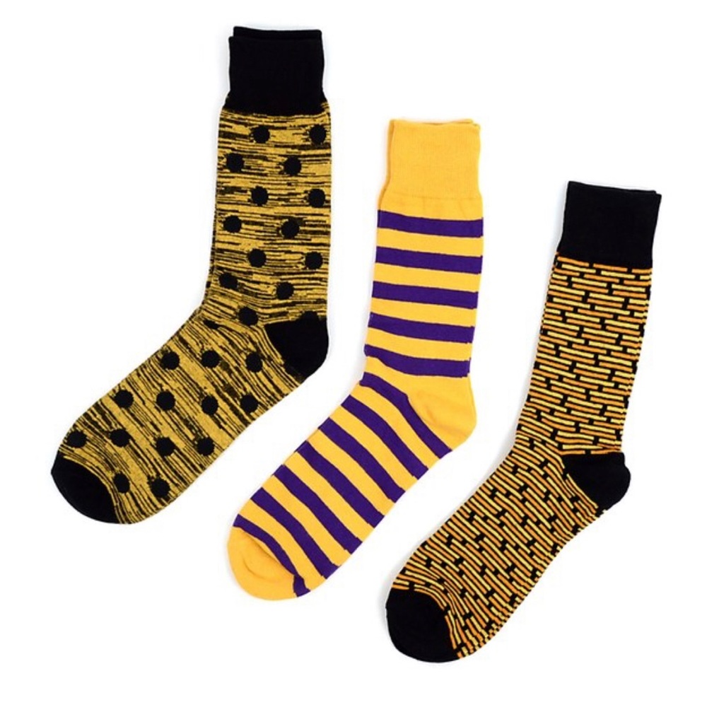Men’s Fancy Socks. 3 pack.